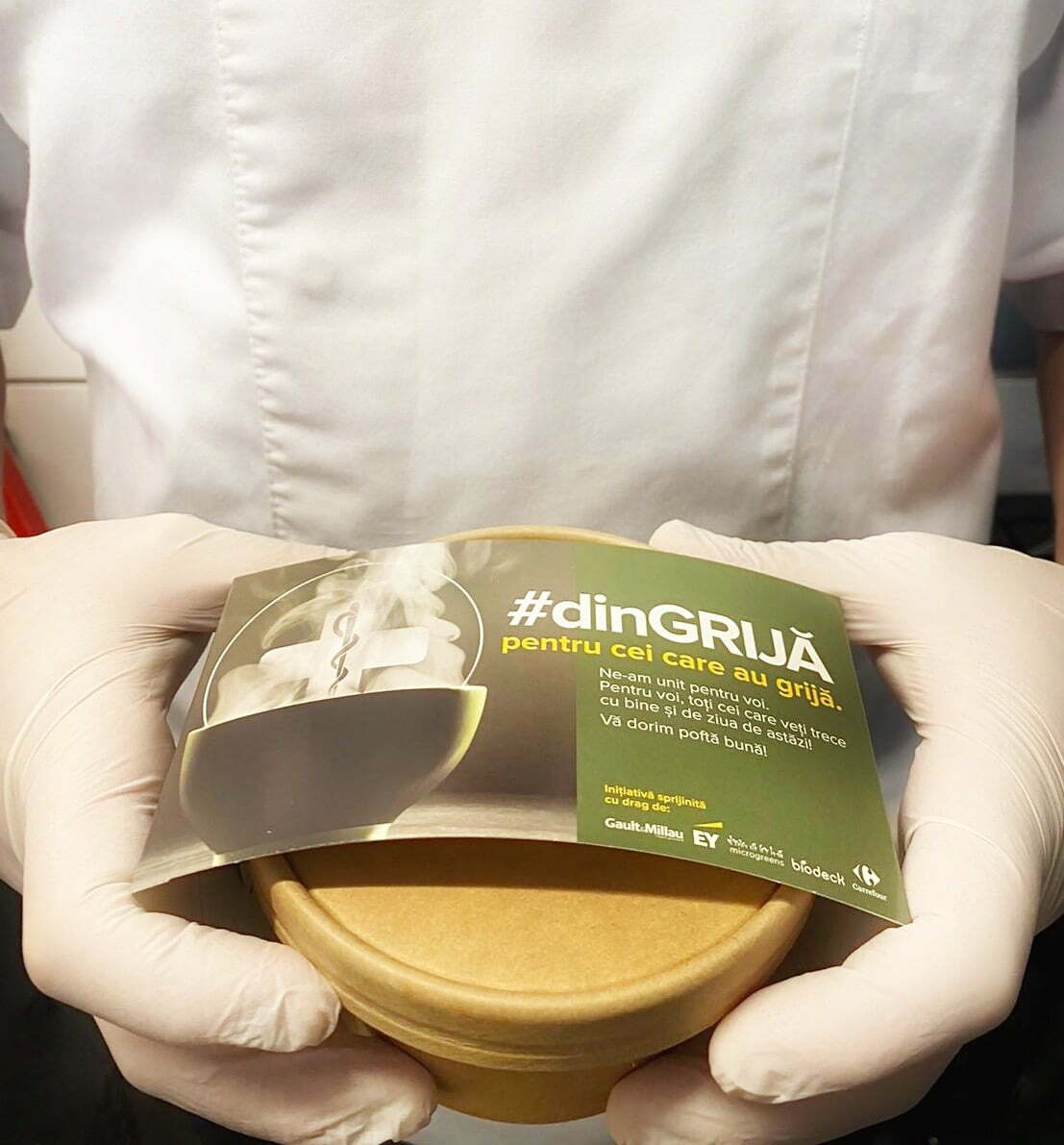 Douăzeci de restaurante gătesc împreună pentru echipa medicală a Spitalului Colentina