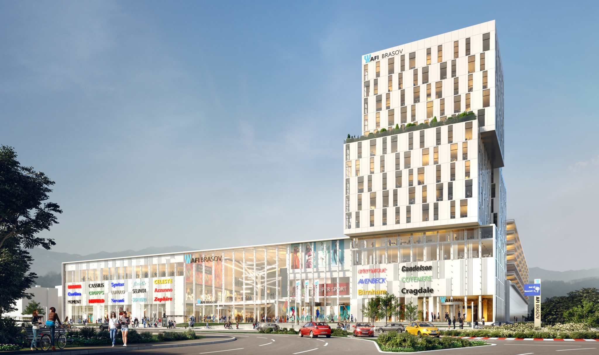 AFI Europe amână deschiderea centrului comercial din Brașov
