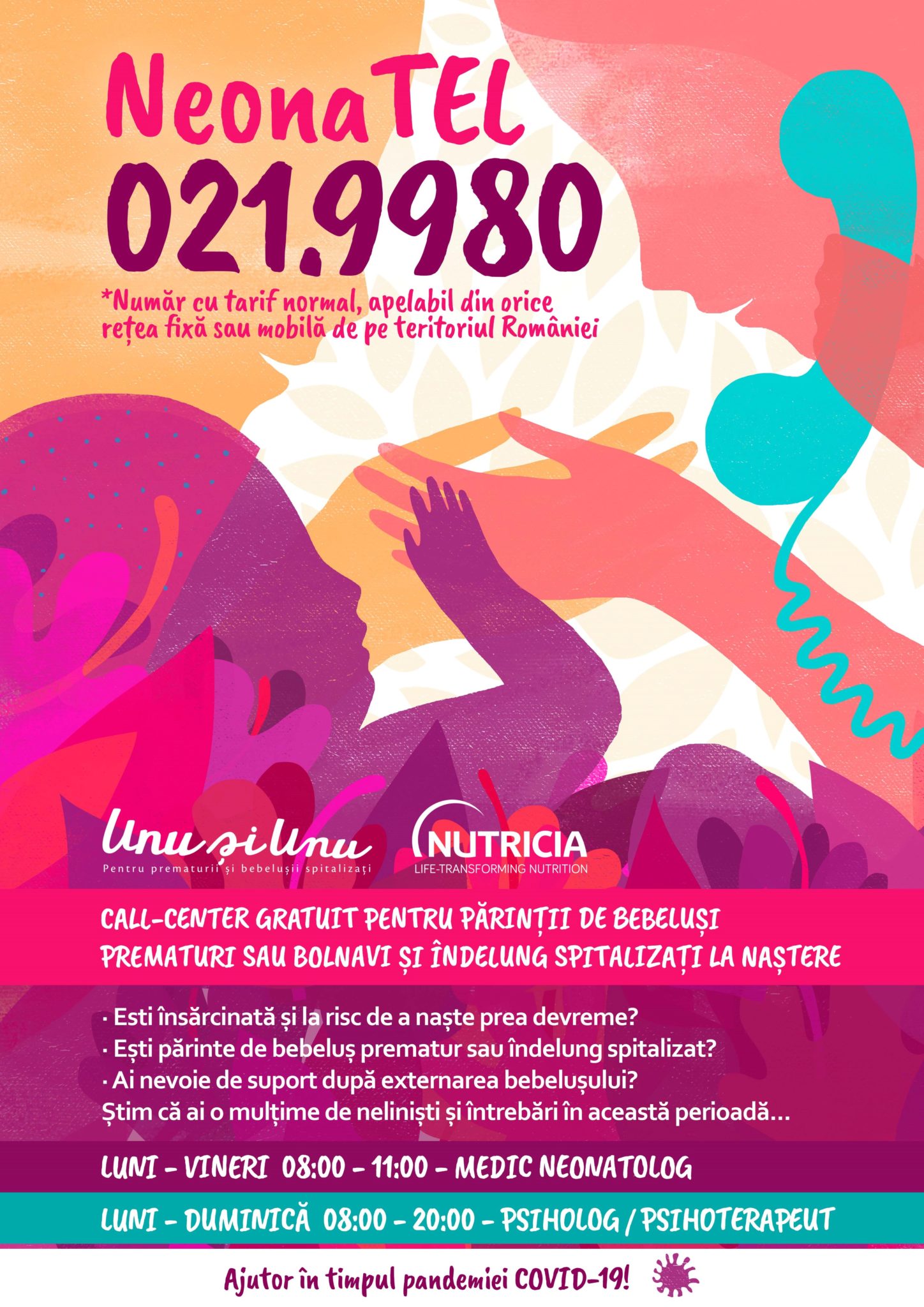 Call-center gratuit pentru gravide