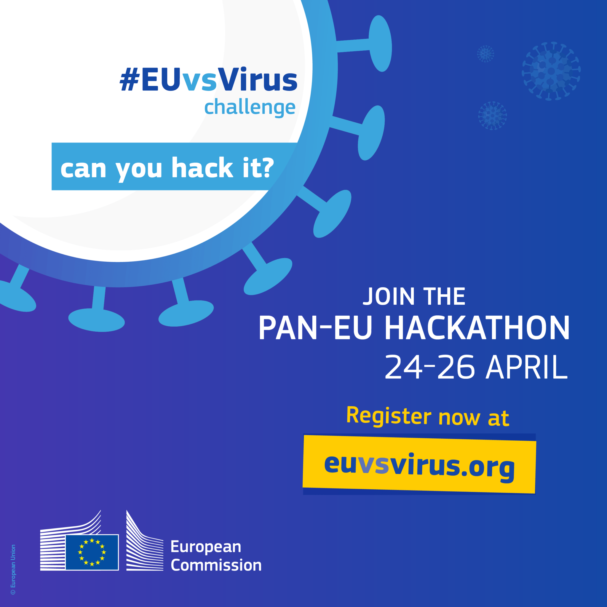 Hackathon paneuropean pentru combaterea epidemiei #EUvsVirus
