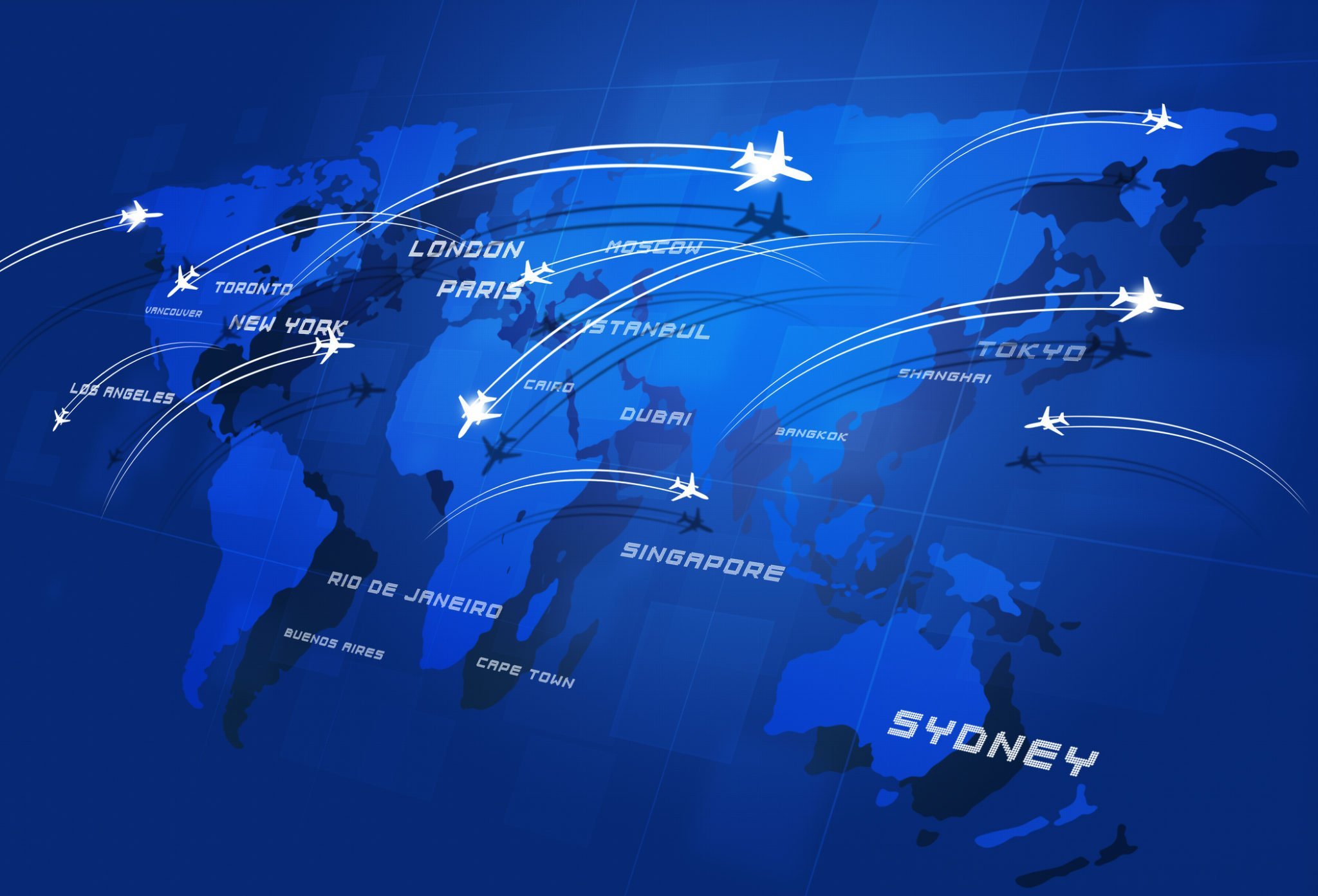 Efectul COVID-19 asupra industriei aviatice