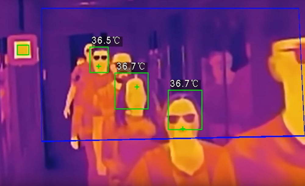 Crește cererea de sisteme de supraveghere cu camere pentru măsurarea temperaturii corporale
