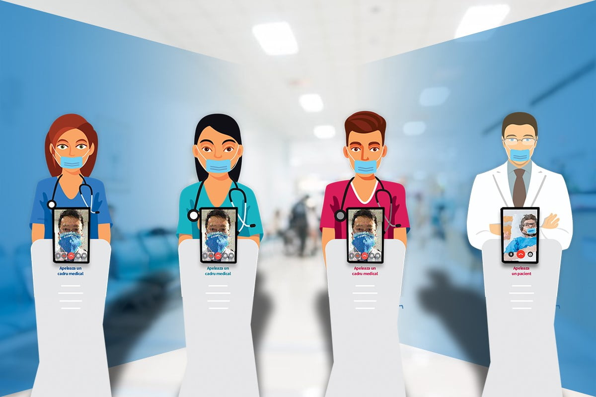 Infirmiera virtuală: Tehnologia vine în ajutorul “liniei întâi” din spitale