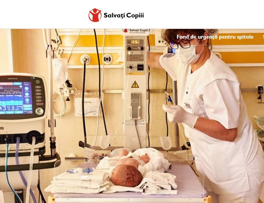 BCR susține donațiile pentru Fondul de urgență destinat spitalelor, deschis de Salvați Copiii