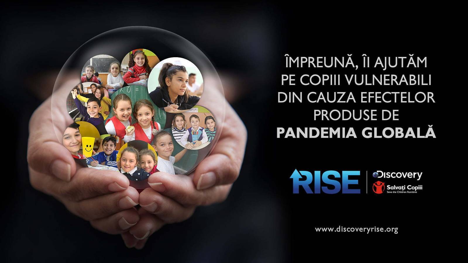 Discovery susține Salvați Copiii România    