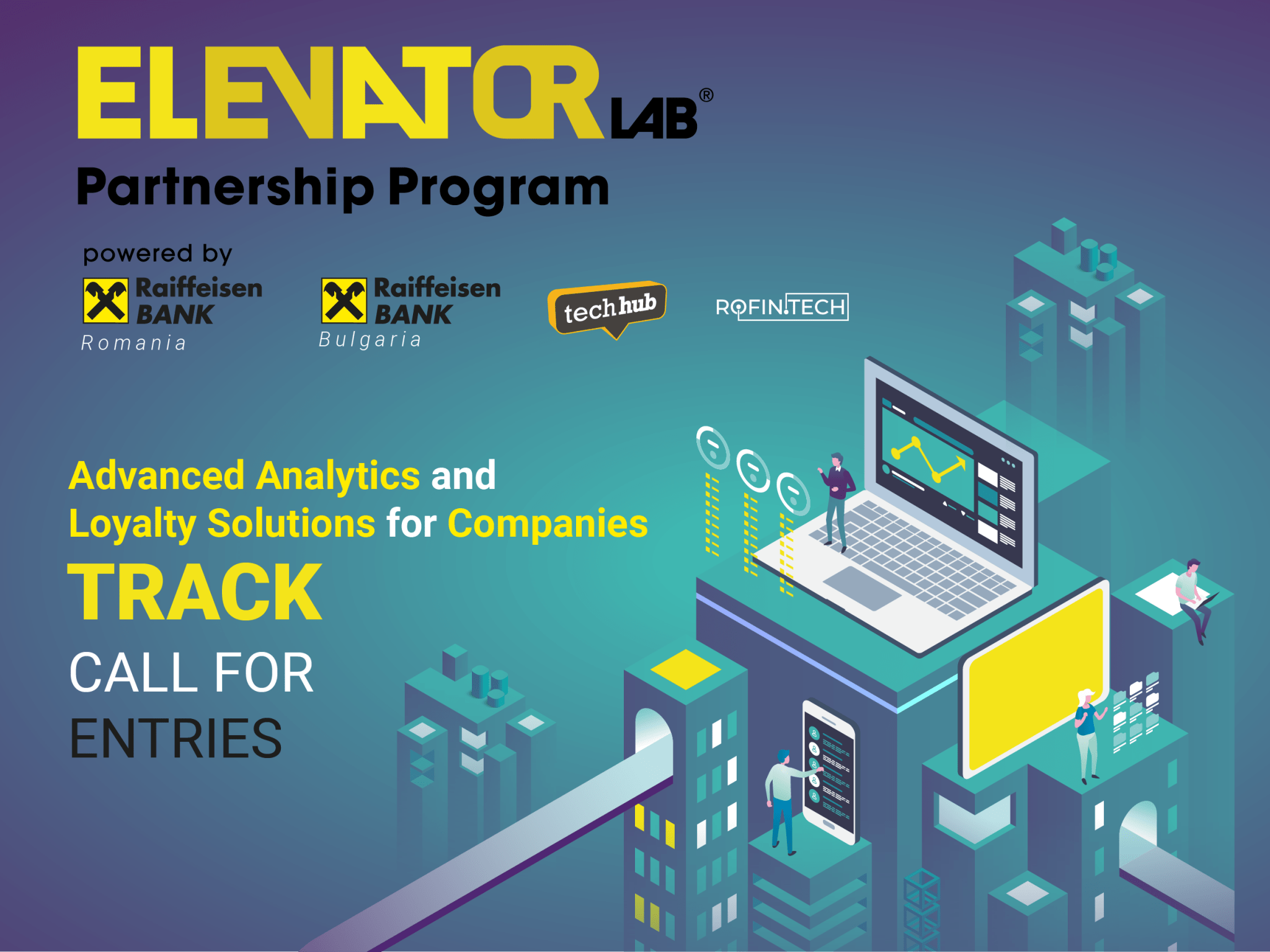 Elevator Lab pentru fintechurile din România și Bulgaria