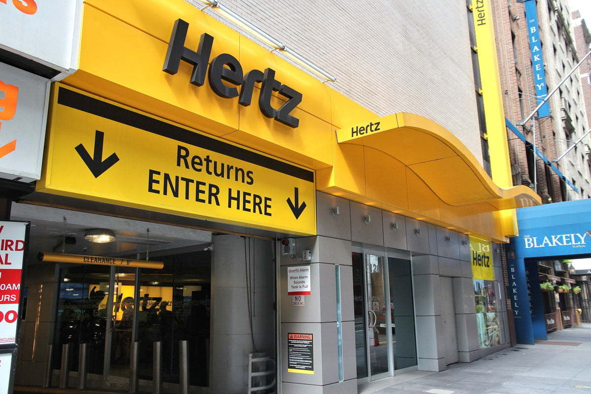 Hertz a intrat în procedura de protecție în caz de faliment, dar nu și pentru Europa