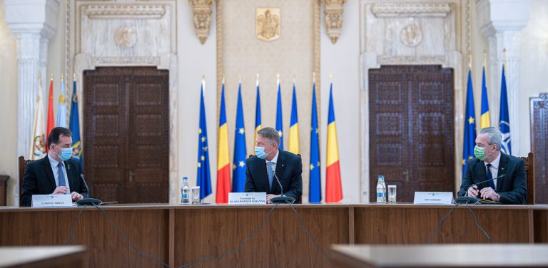 Klaus Iohannis Ludovic Orban CSAT