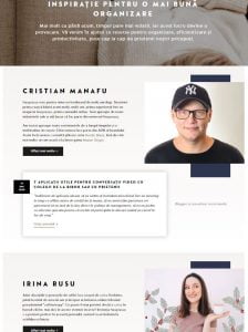 Nespresso inspiratie la cafea sectiune organizare