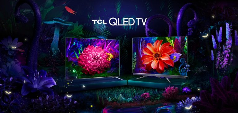 Seria TCL QLED TV C71 seria TCL QLED TV C81 de la stânga la dreapta