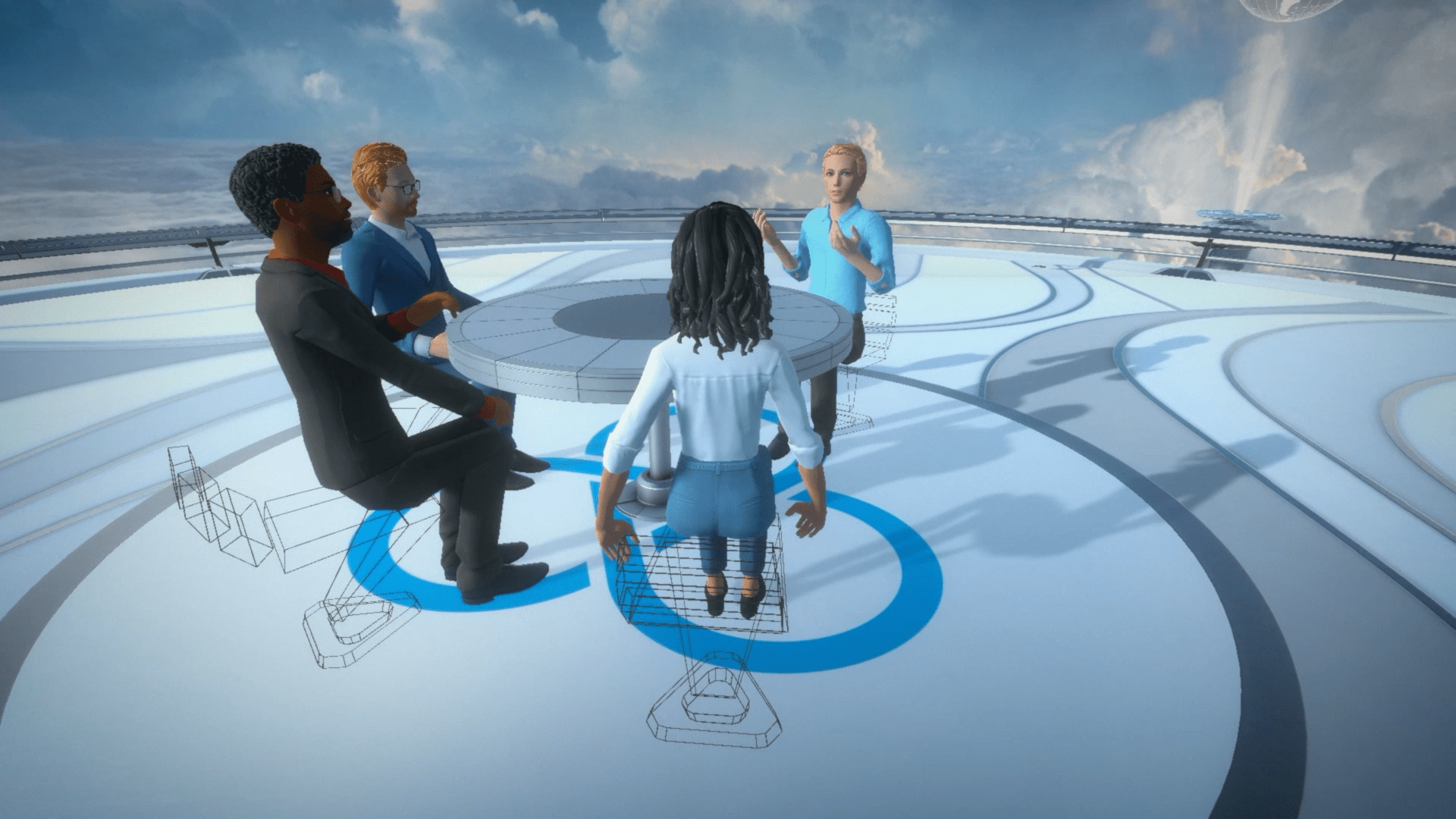 Biz Remote. Cu Vive Sync îți trimiți avatarul la ședința online