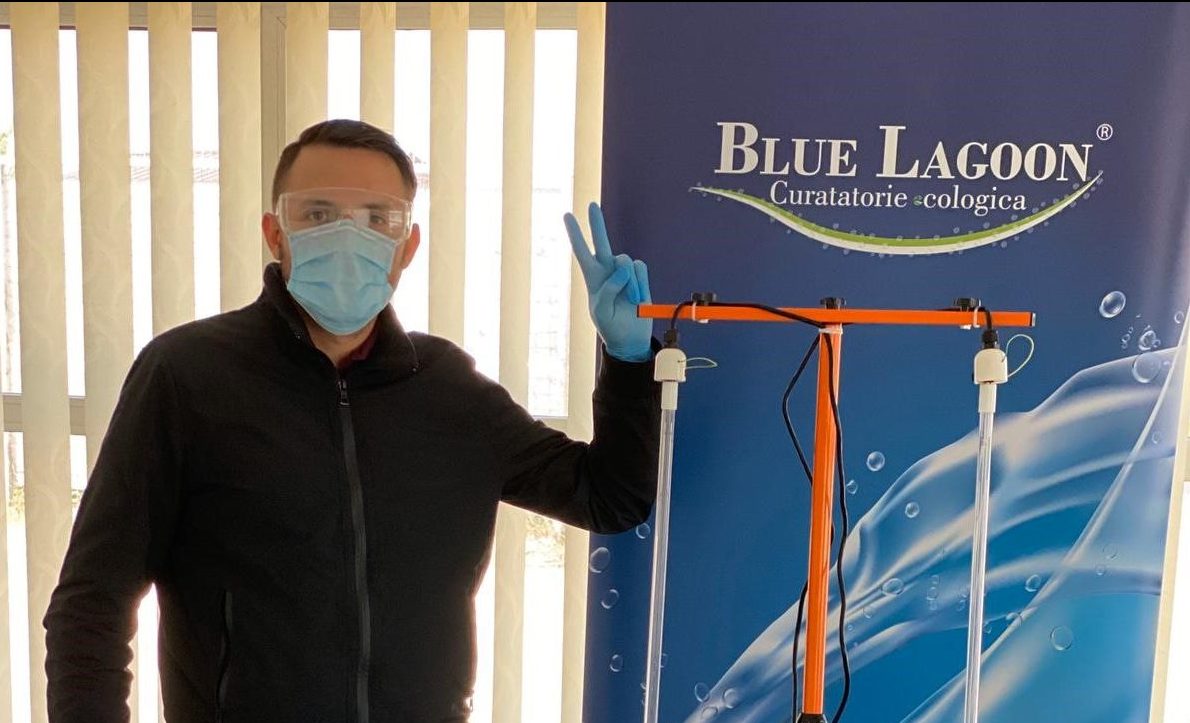 Blue Lagoon Clean a început producția de lămpi UVC