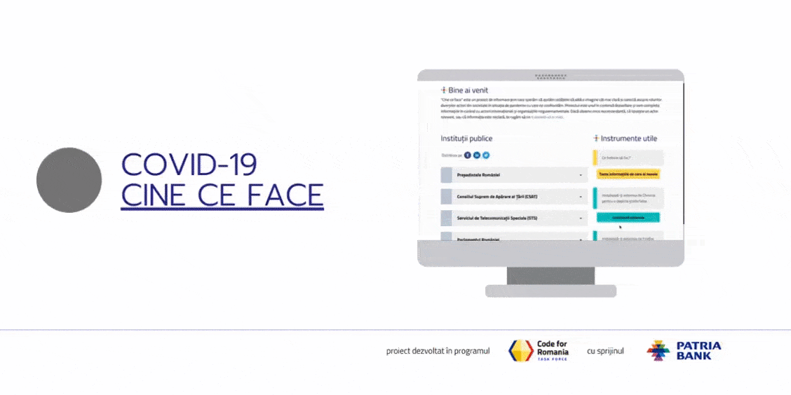CineCeFace.ro, nouă platformă digitală lansată de Code for Romania Task Force