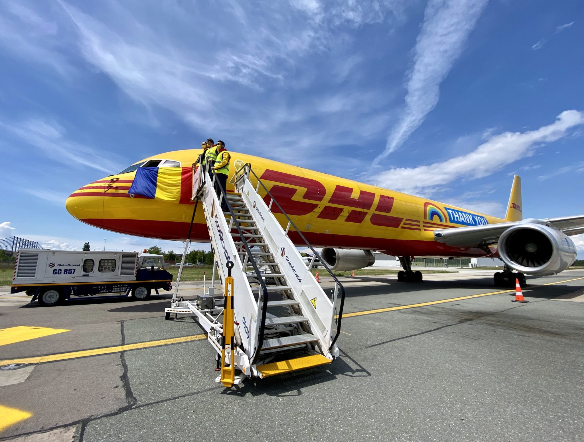 DHL Express le mulțumește profesioniștilor din sistemul medical