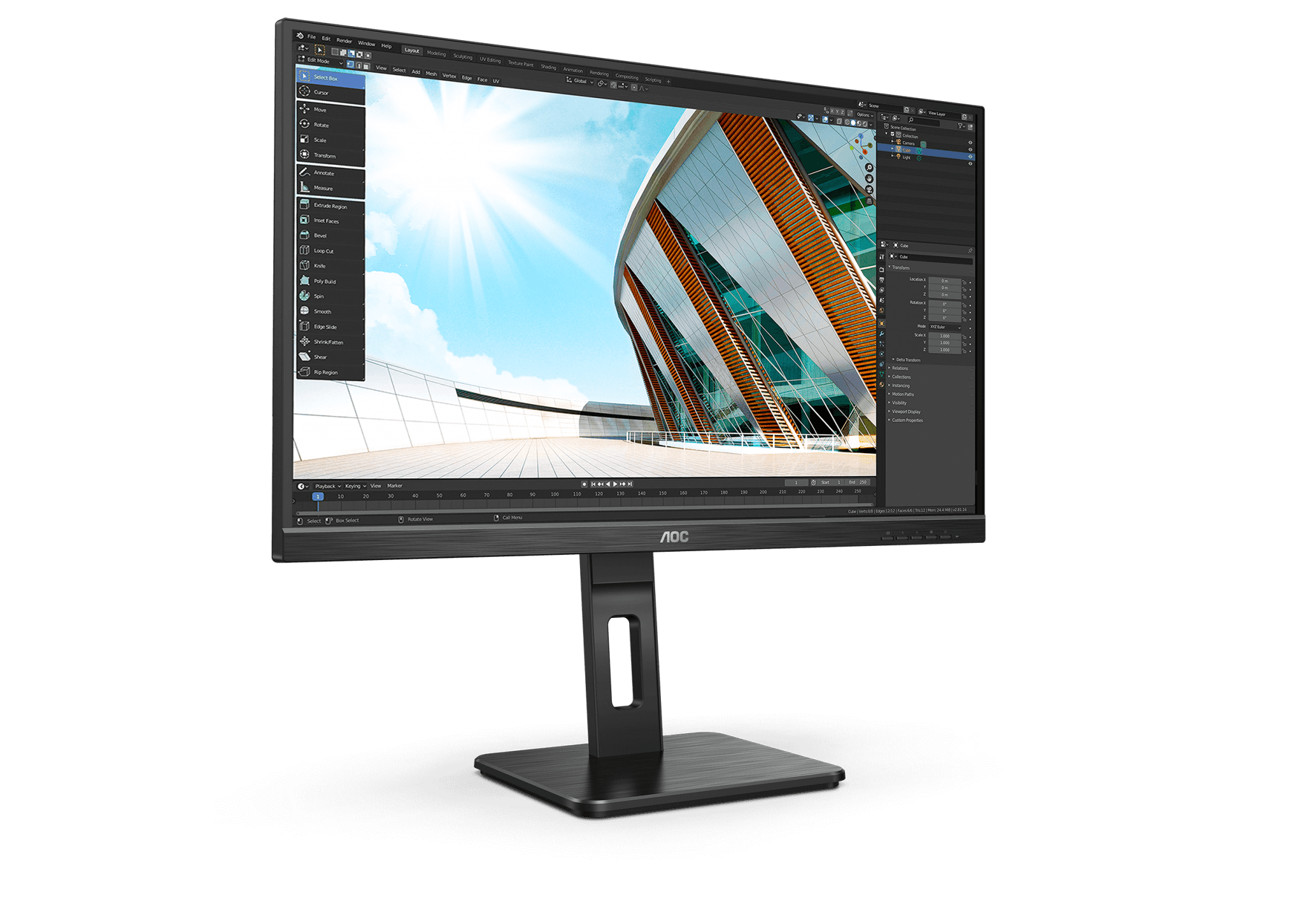 AOC lansează o gamă de monitoare pentru mediul de business