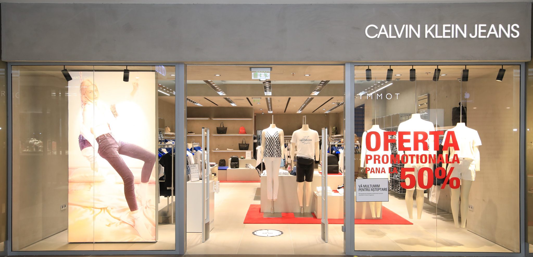 S-a deschis primul magazin Calvin Klein Jeans din România