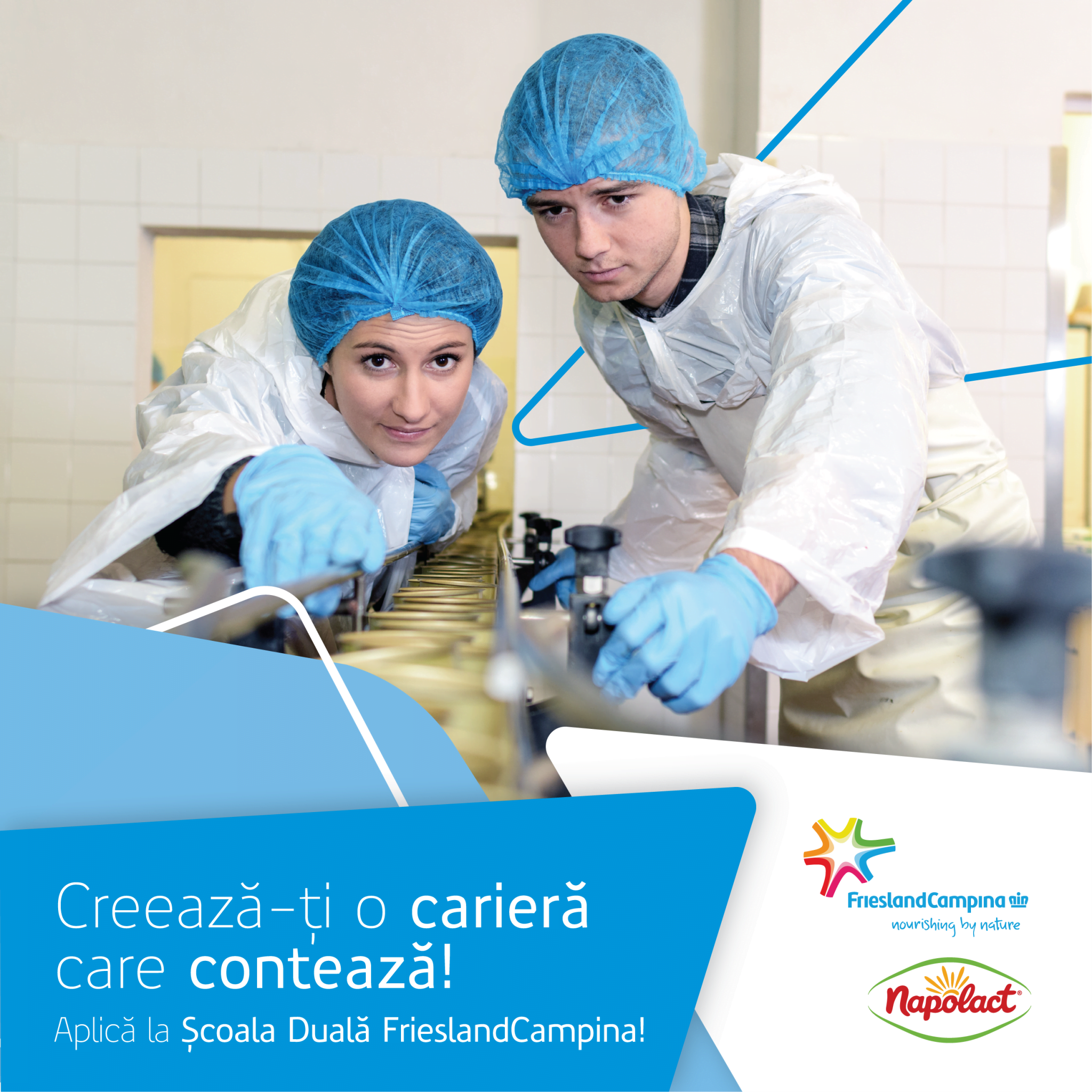 Cum poți obține un loc de muncă în una dintre fabricile FrieslandCampina