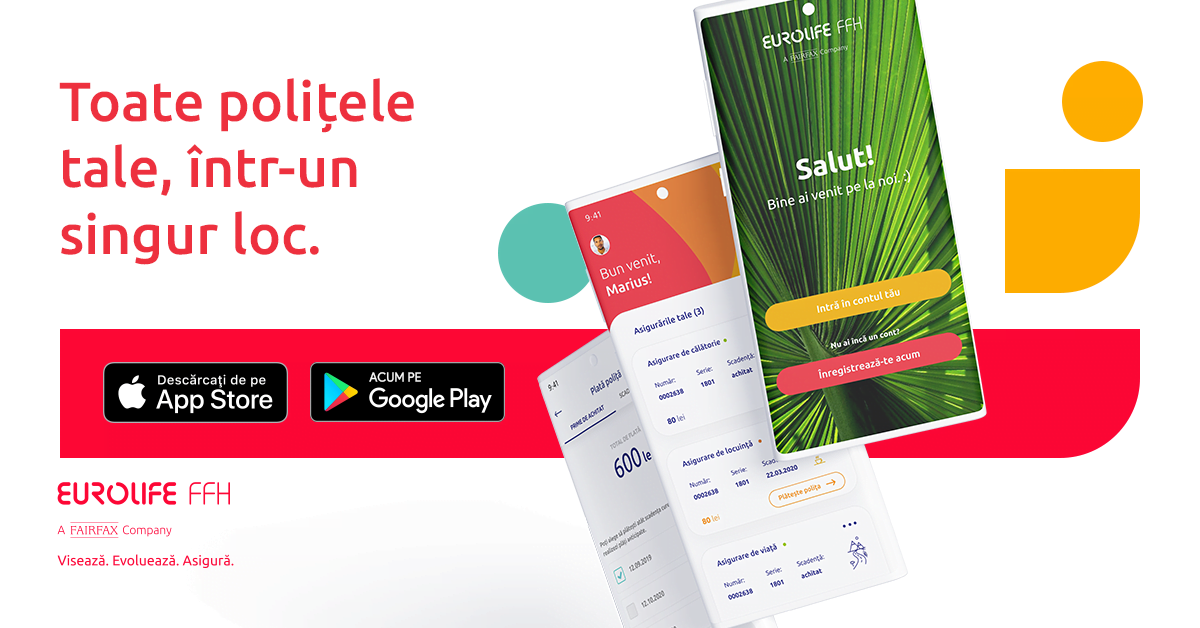 Eurolife FFH, prima aplicație de mobile dedicată clienților