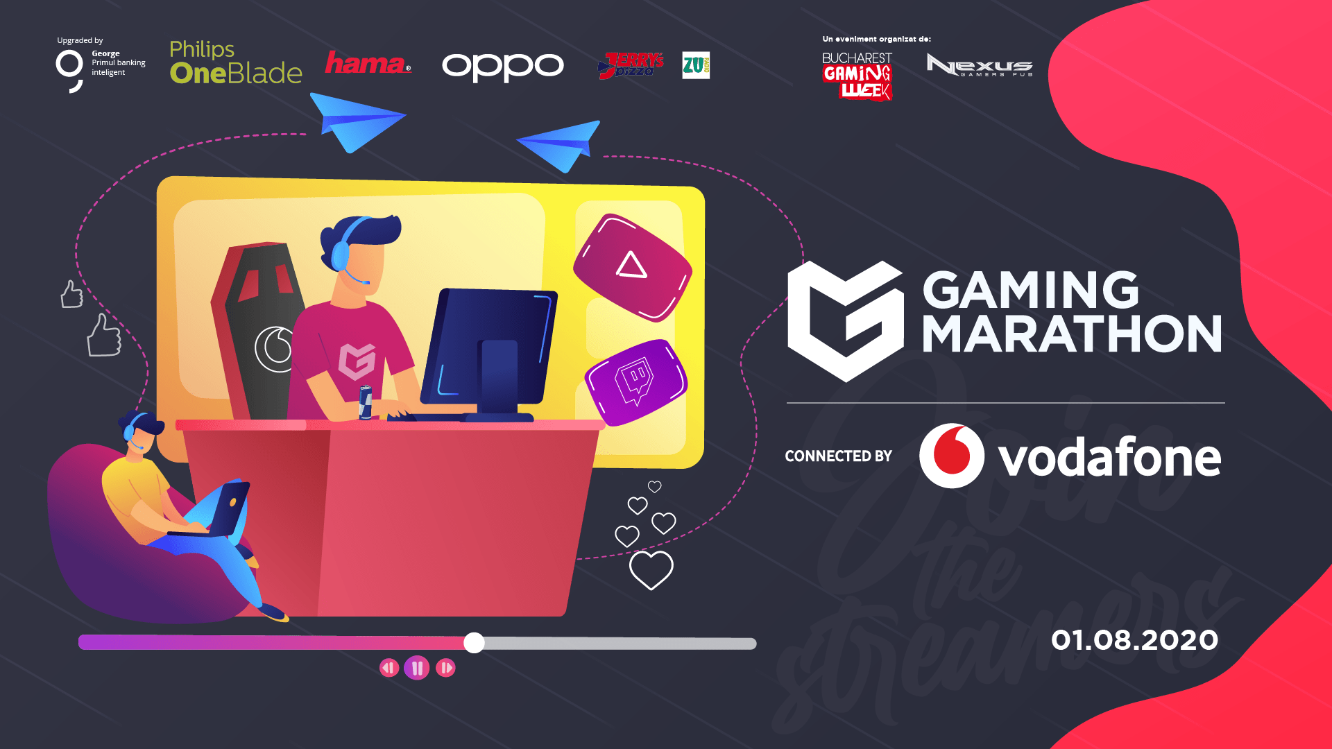 Peste 300.000 de participanți sunt așteptați la Gaming Marathon