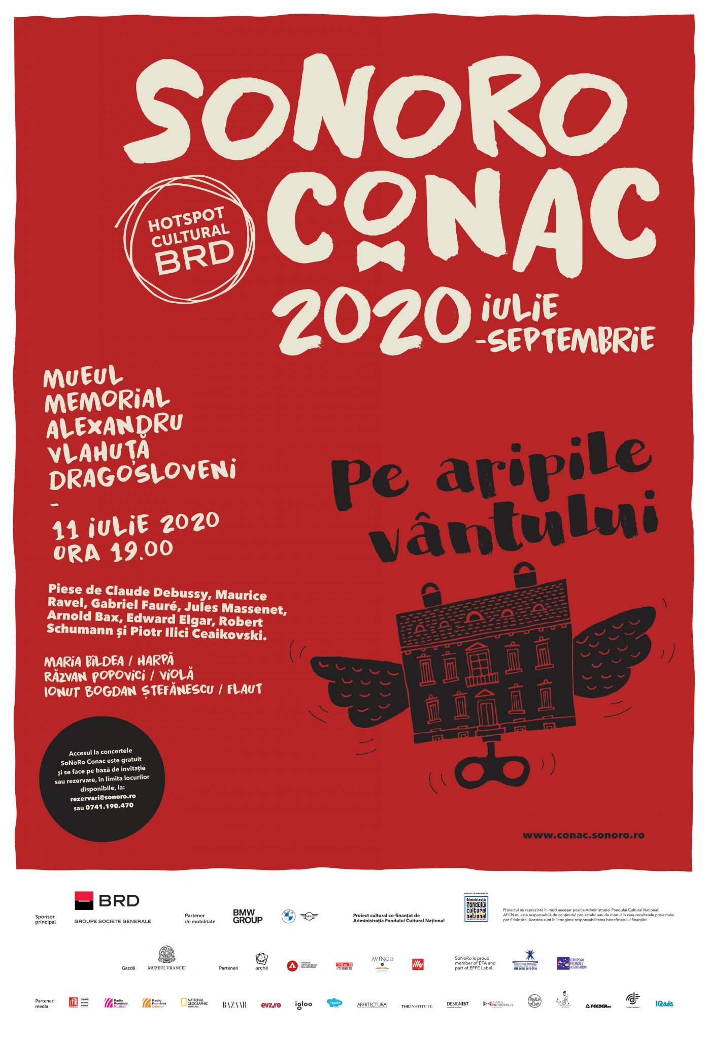 Concertele SoNoRo Conac se țin în aer liber