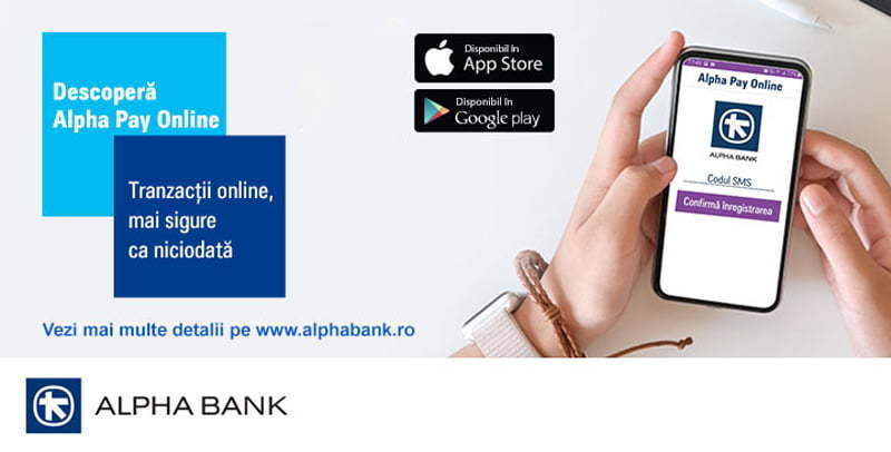 Alpha Bank oferă identificare biometrică pentru plățile pe internet