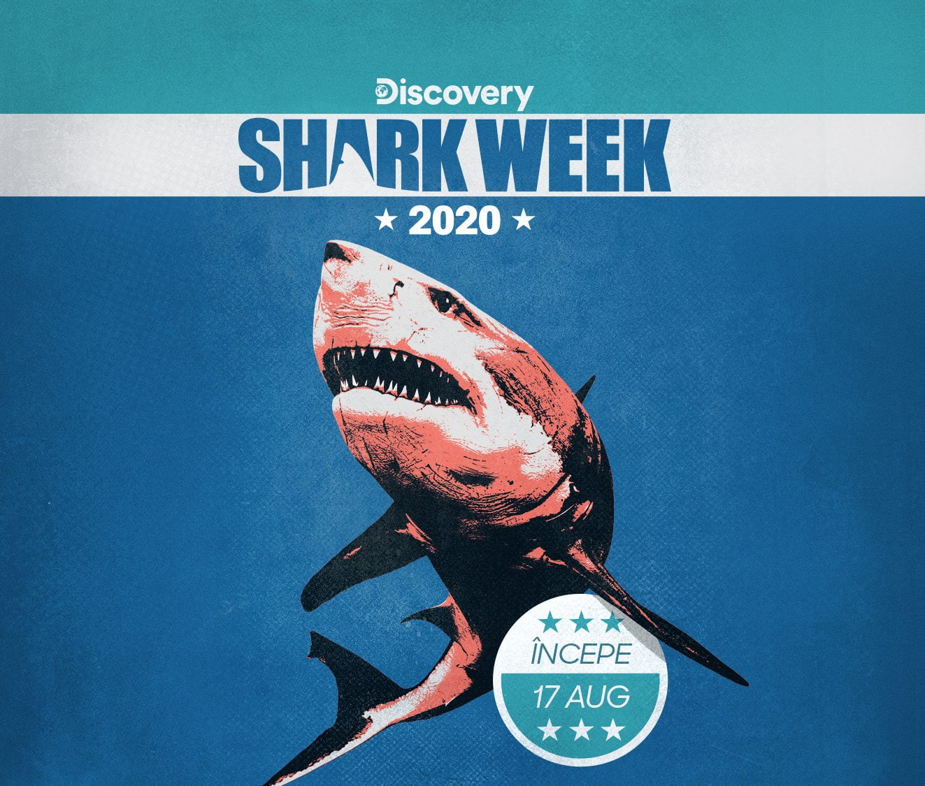 Shark Week revine la Discovery Channel