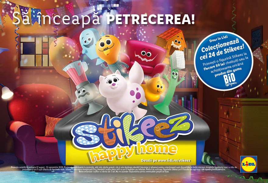 Lidl folosește realitatea augmentată în noua colecție Stikeez