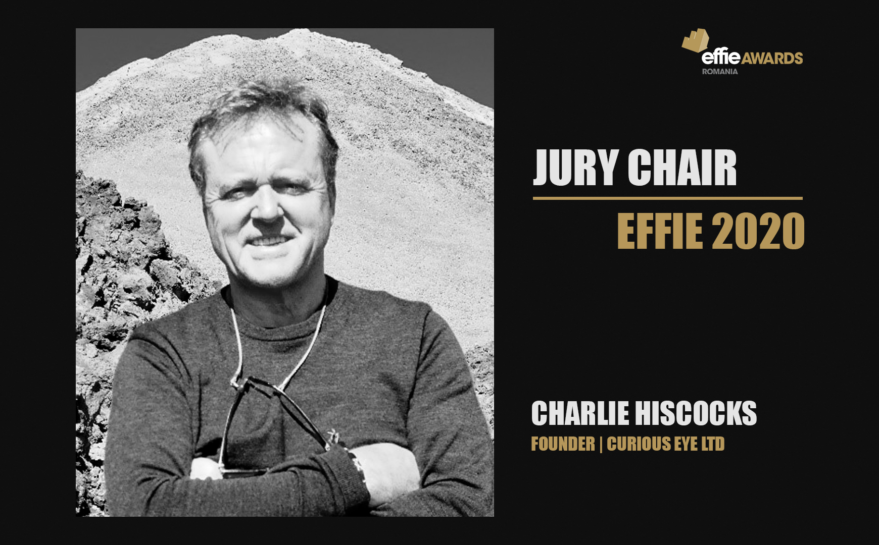 Charlie Hiscocks este președintele juriului Romanian Effie Awards 2020