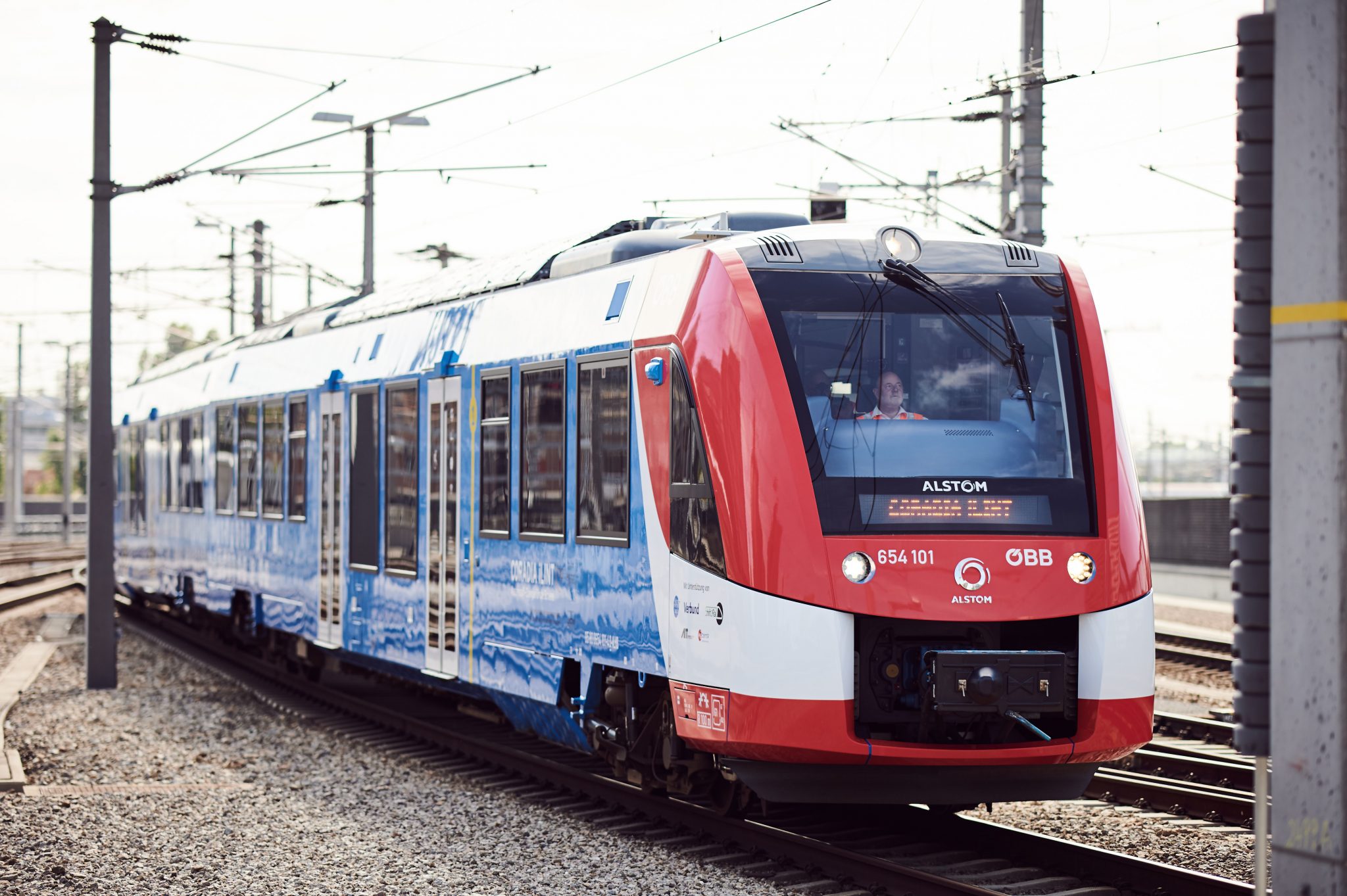 Trenul cu hidrogen al Alstom intră în operare cu pasageri în Austria