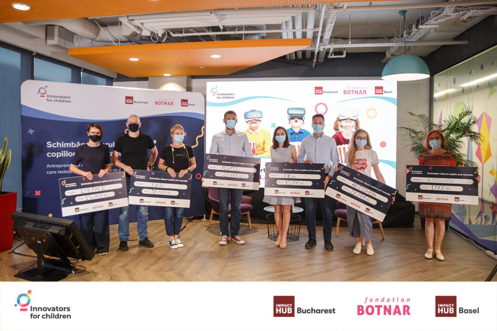 5 startup-uri au primit finanțare de 100.000 de euro la Innovators for Children