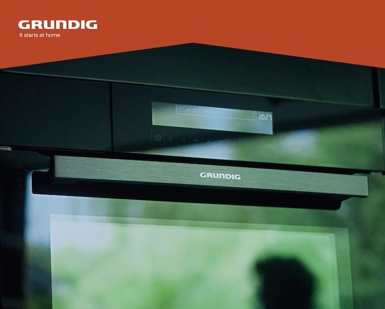 Grundig se relansează cu o nouă imagine. Terracotta este acum culoarea brandului