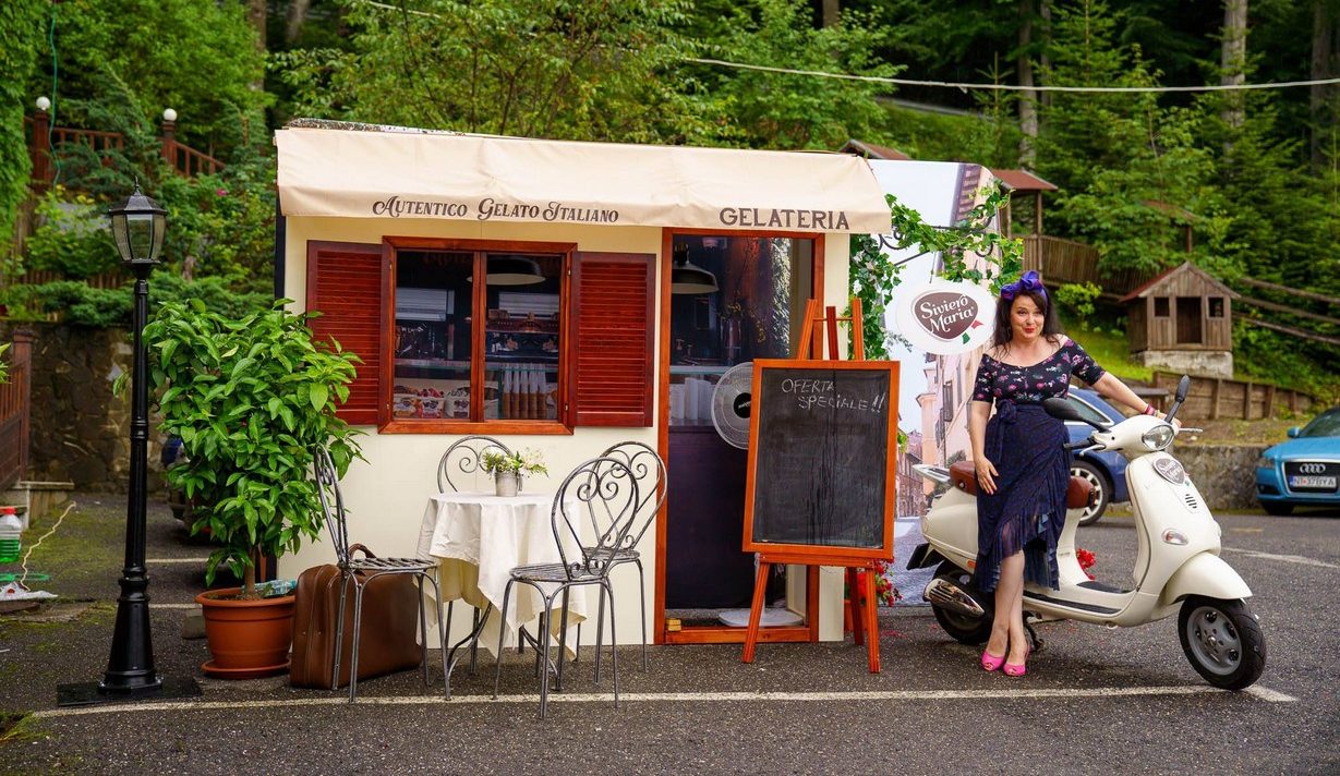 Povești despre gelato, sorbetto și tradiția autentică italiană, cu Siviero Maria la Biz SMS Camp