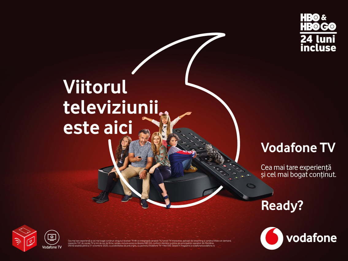 Viitorul televiziunii, redefinit cu Vodafone TV. Cum funcționează și ce aduce noua platformă de tele...
