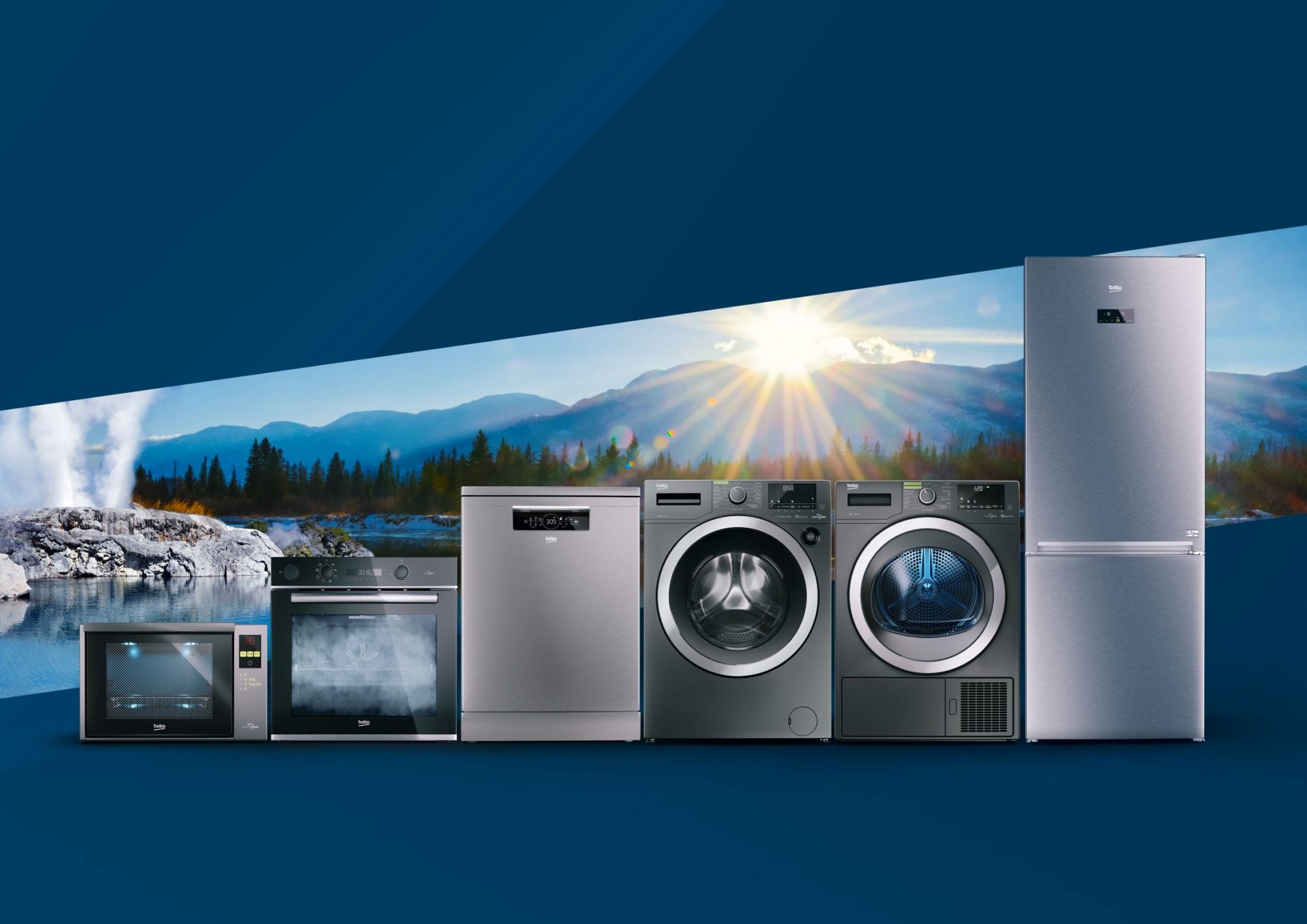 Beko lansează prima sa linie de electrocasnice care elimină peste 99% din bacterii și virusuri