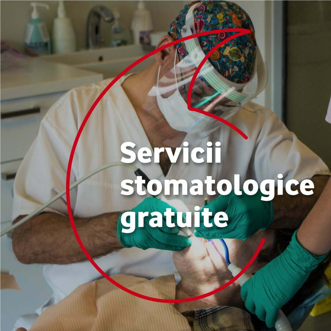Servicii stomatologice gratuite sau la preţuri reduse pentru pacienți sociali