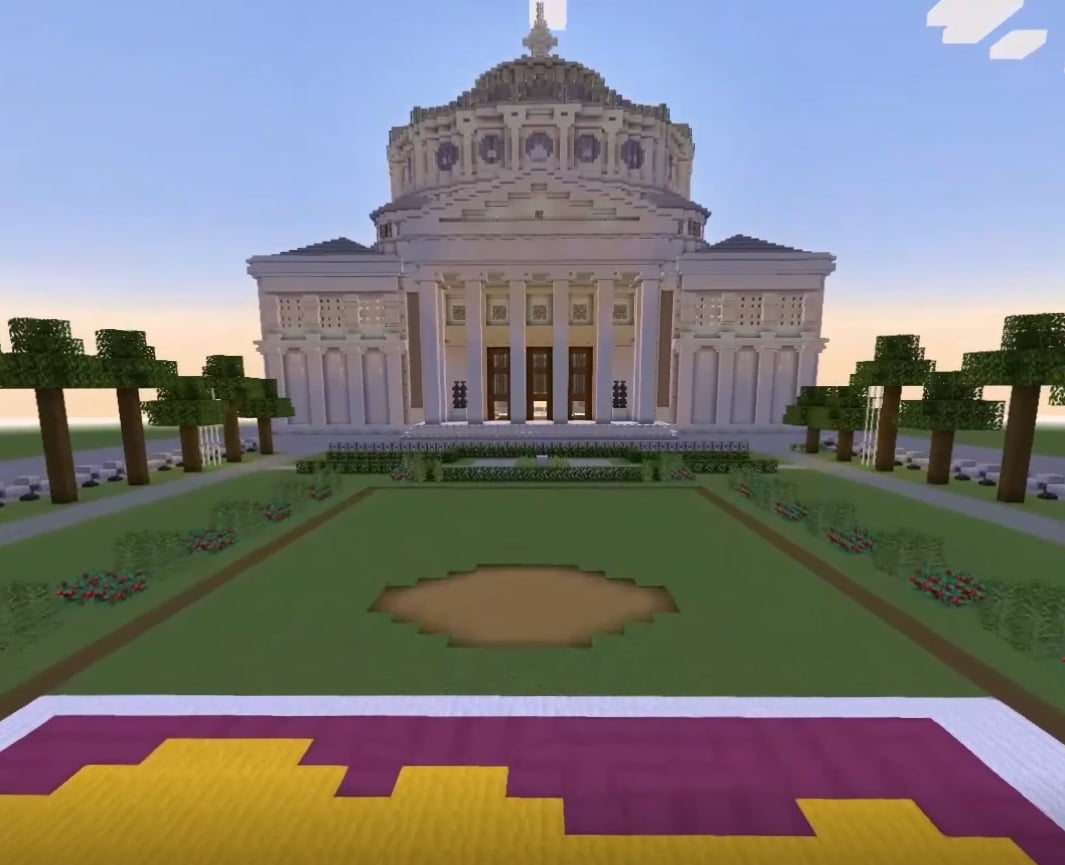 Gala Internetics se ține în Minecraft