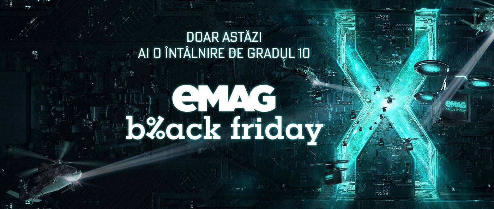 Black Friday 2020: vânzări de peste 60 de milioane de lei pe oră pentru eMAG în primele șapte ore