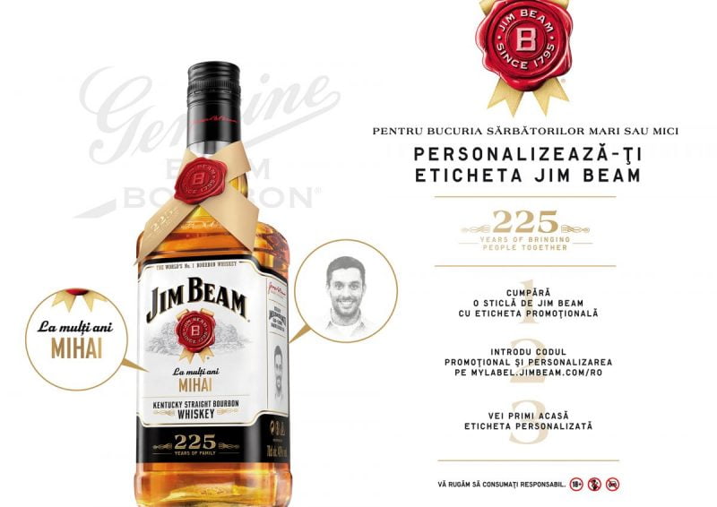 Jim Beam sărbătoreşte 225 de ani de la deschiderea distileriei, oferindu-le iubitorilor de bourbon o...