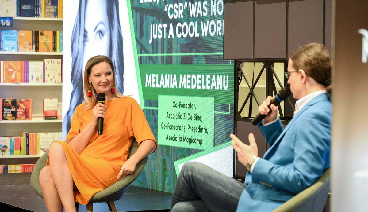 Melania Medeleanu la Zilele Biz: Încercăm să îi convingem pe oameni că există și altceva decât COVID
