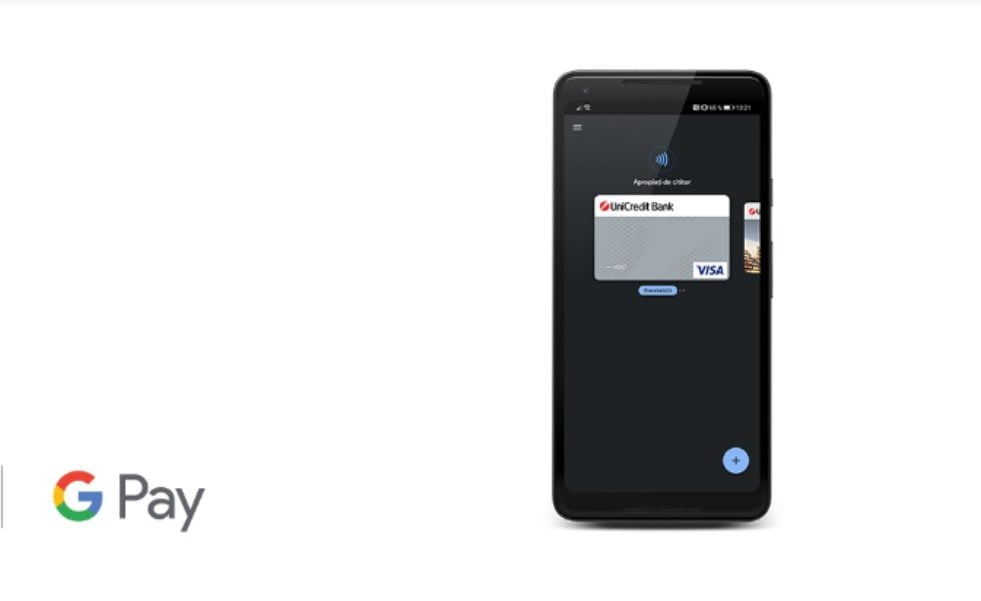UniCredit oferă Google Pay clienților din România