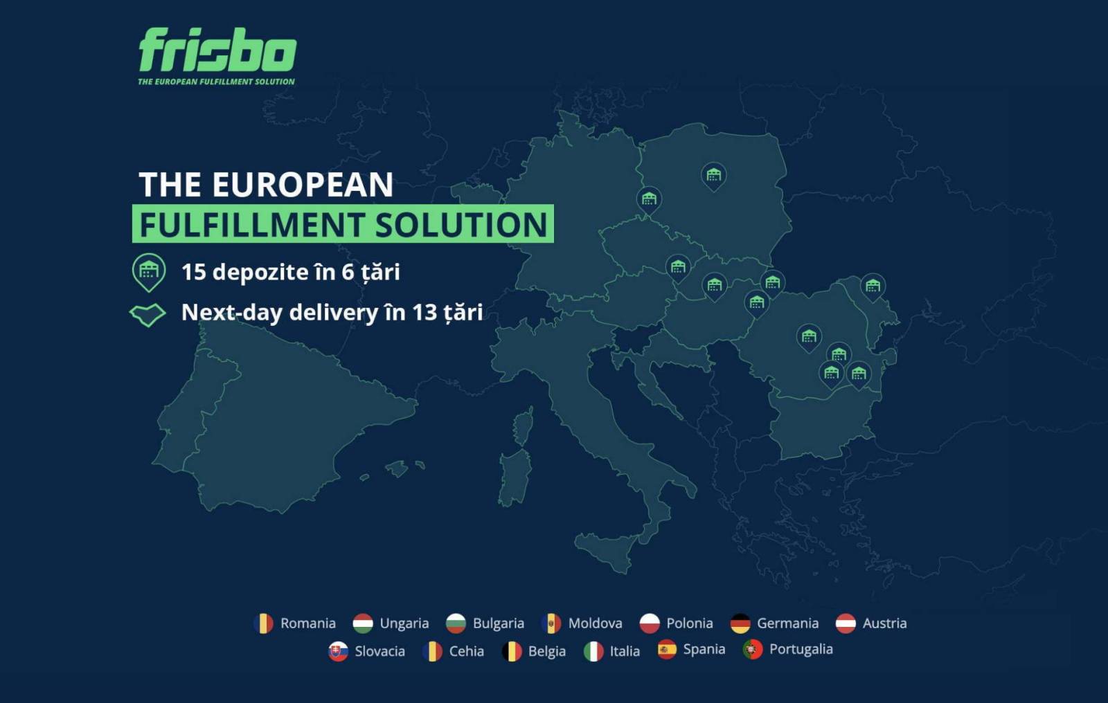 Startup-ul românesc Frisbo își extinde operațiunile în cinci noi țări