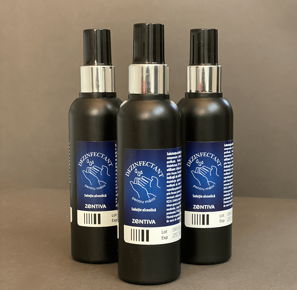 Zentiva a început producția de biocide pentru populație