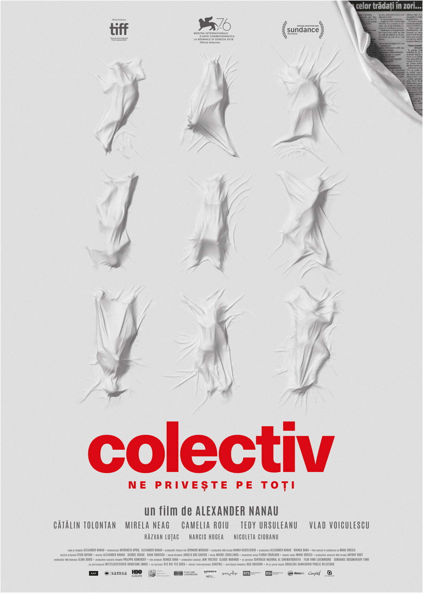 Documentarul ”Colectiv”, pe lista scurtă la două categorii, la Oscar