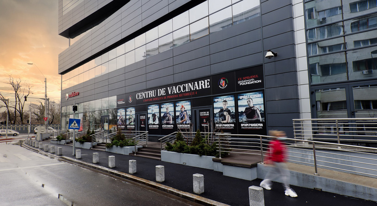 centru de vaccinare-Globalworth