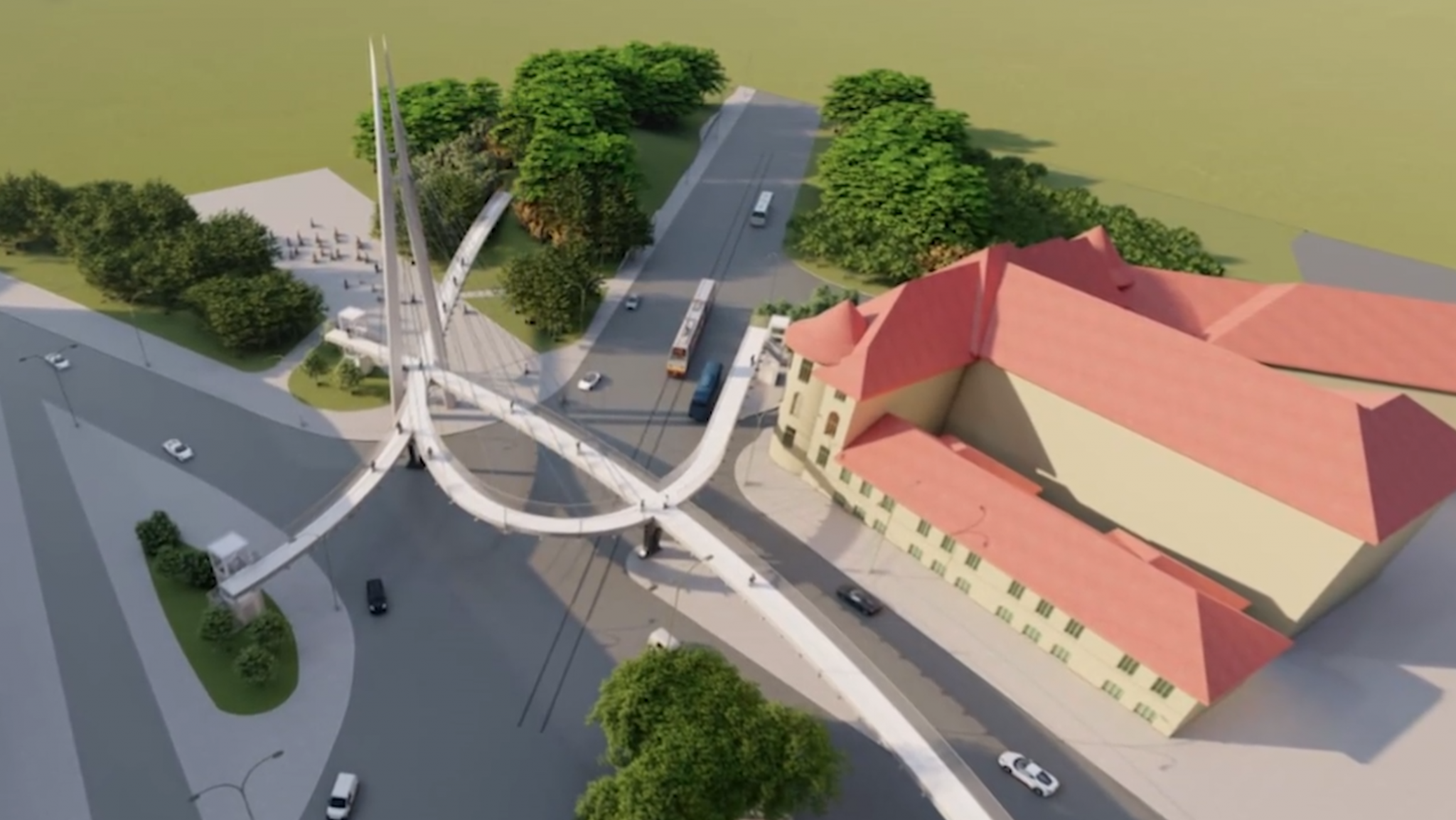 pasarela de la tineretului