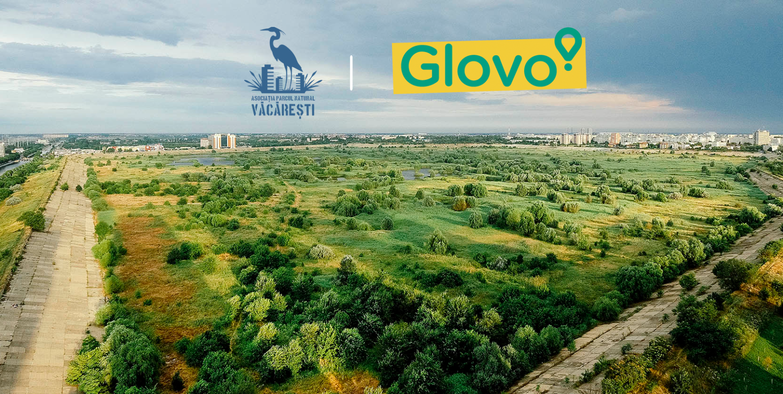 Glovo demarează un parteneriat cu Asociația Parcul Natural Văcărești