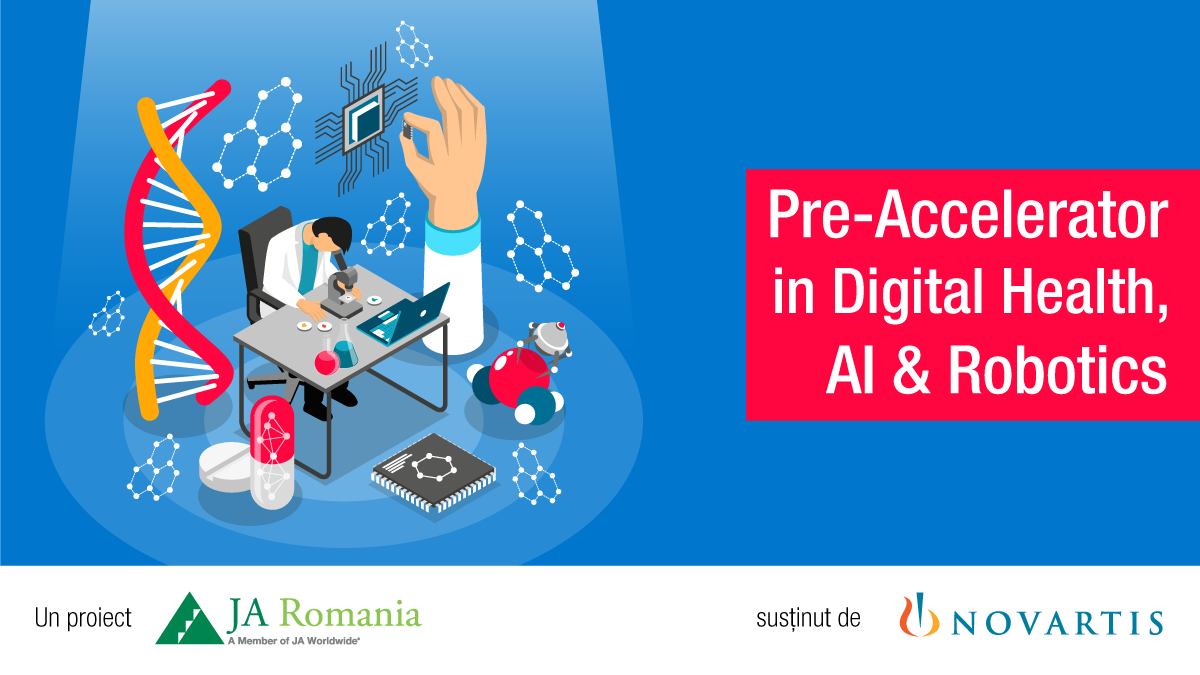 Pre-Accelerator in Digital Health, AI & Robotics,un nou proiect pentru promovarea cercetării și antr...
