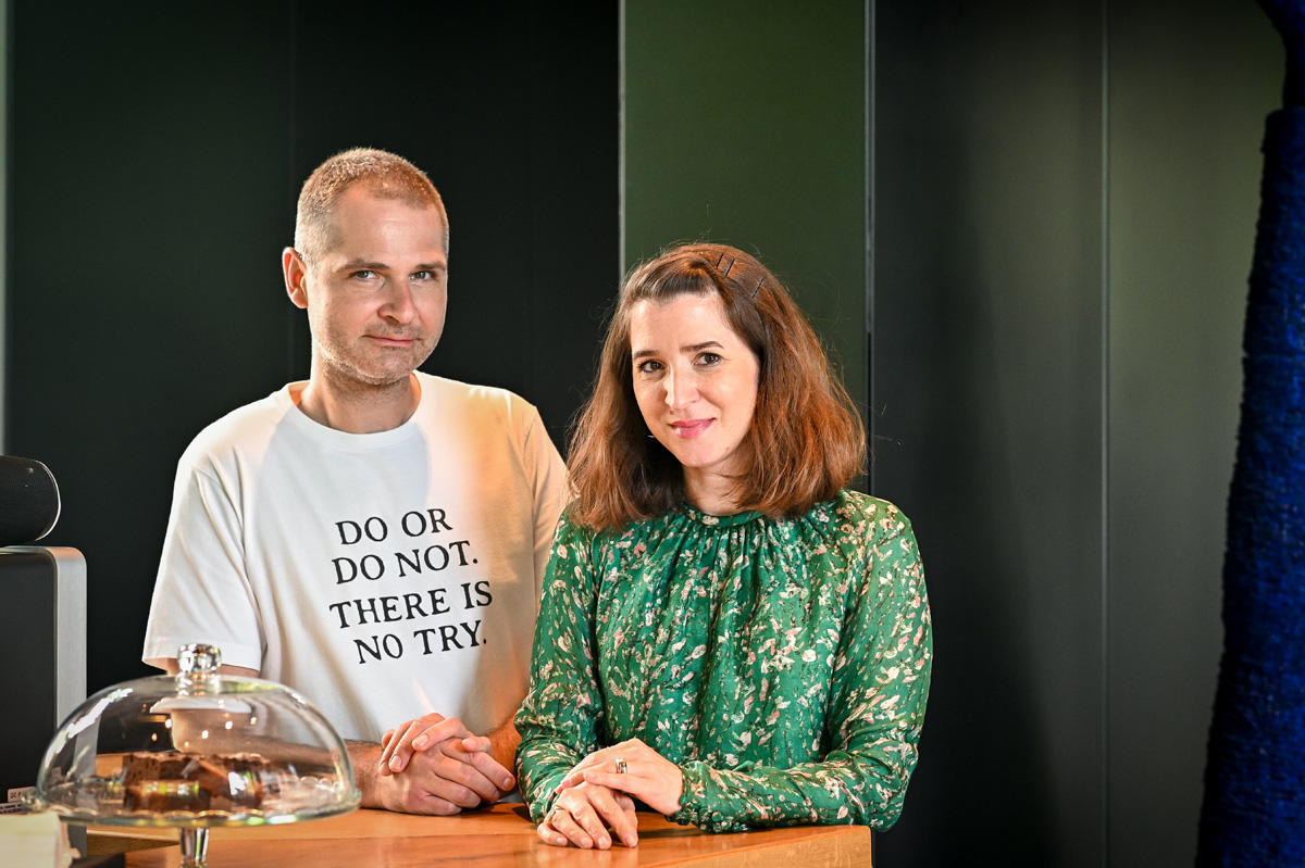 Redacția Biz lucrează o zi de la Beans & Dots 4 Alex Anca Ungureanu Beans Dots