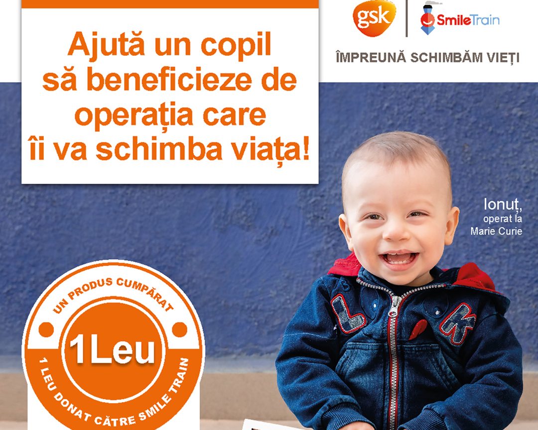 GSK Consumer Healthcare lansează campania „Zâmbetele schimbă vieți”