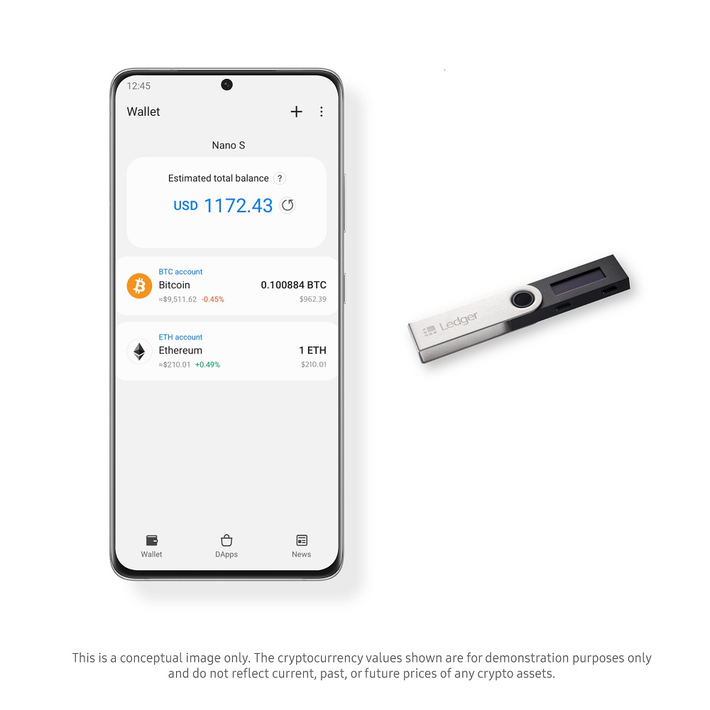 Blockchain pe terminale Galaxy, cu suport pentru portofele hardware